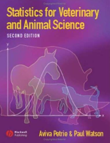 دانلود کتاب  Statistics for Veterinary and Animal Sciences