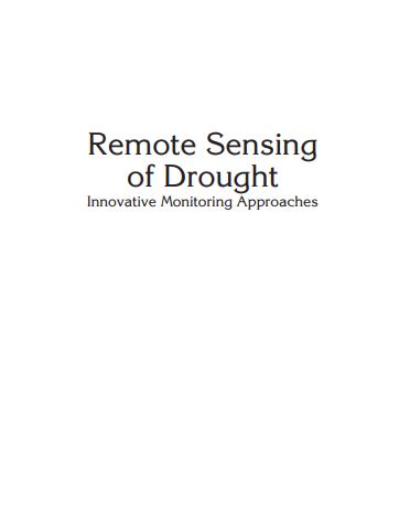 دانلود کتاب Remote Sensing of Drought Innovative Monitoring Approaches