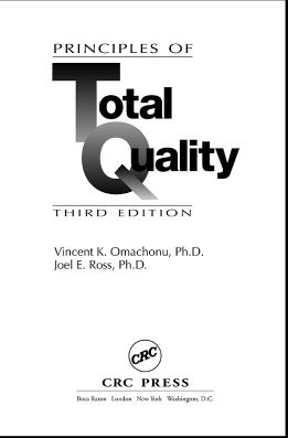 دانلود PRINCIPLES OF Total Quality