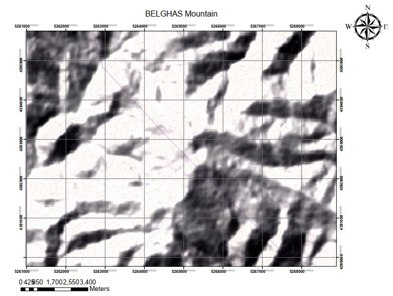 دانلود نقشه توپوگرافی سه بعدی کوه بلقیس
