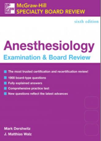 دانلود کتاب Anesthesiology-Examination & Board Review