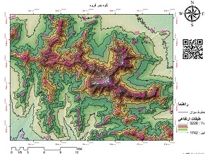 دانلود نقشه توپوگرافی کوه بدر در قروه
