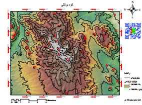 دانلود نقشه توپوگرافی کوه بوتالی