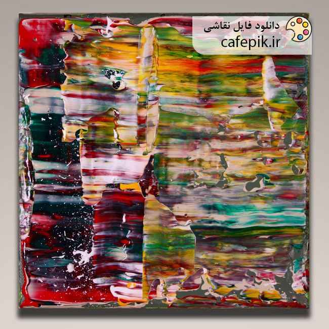 دانلود نقاشی مدرن شماره 128  آبستره برجسته زیبا