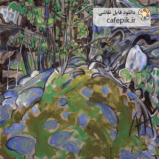 دانلود نقاشی مدرن شماره 131  درخت طبیعت