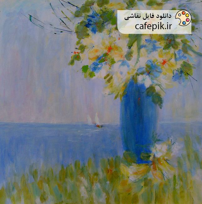 دانلود نقاشی مدرن شماره 367  گلدان گل