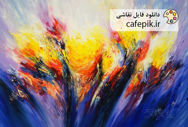 دانلود نقاشی مدرن شماره 375