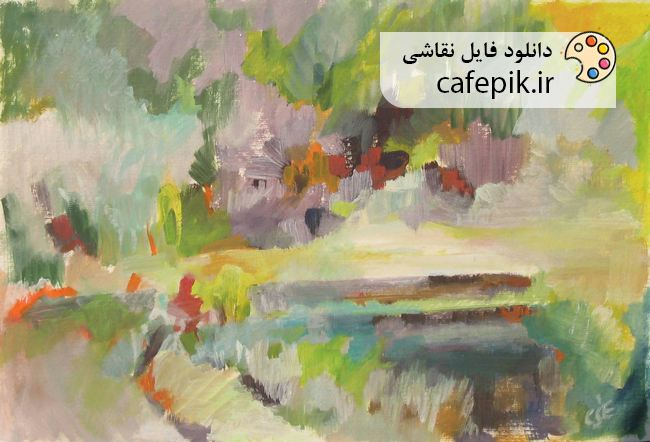 دانلود تابلو نقاشی مدرن شماره 817