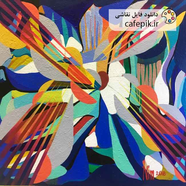 دانلود تابلو نقاشی مدرن شماره 933
