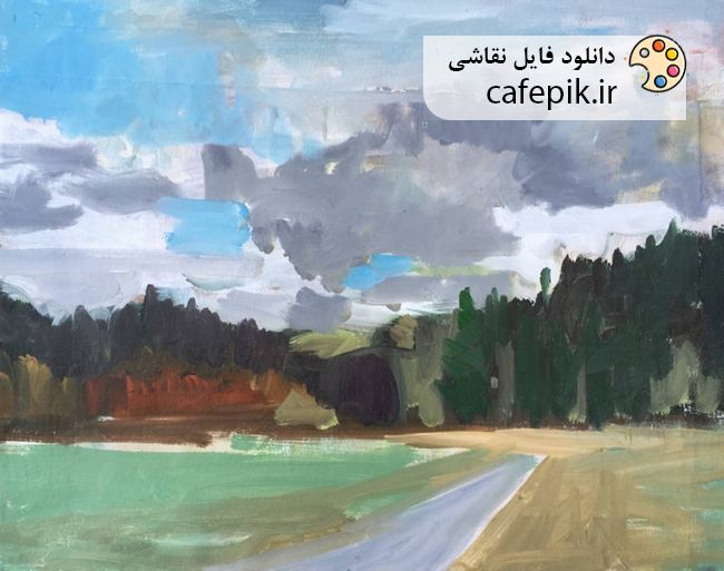 دانلود تابلو نقاشی مدرن شماره 989
