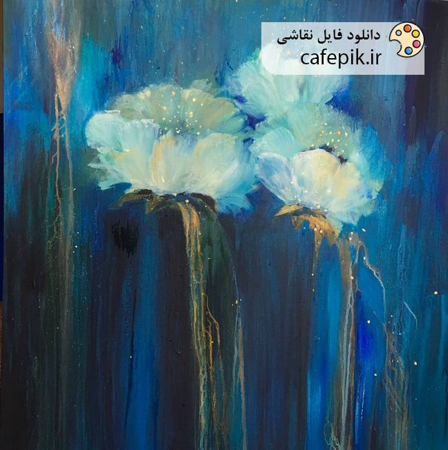 دانلود تابلو نقاشی مدرن شماره 1004 نقاشی گل کلاسیک زیبا و جذاب جدید