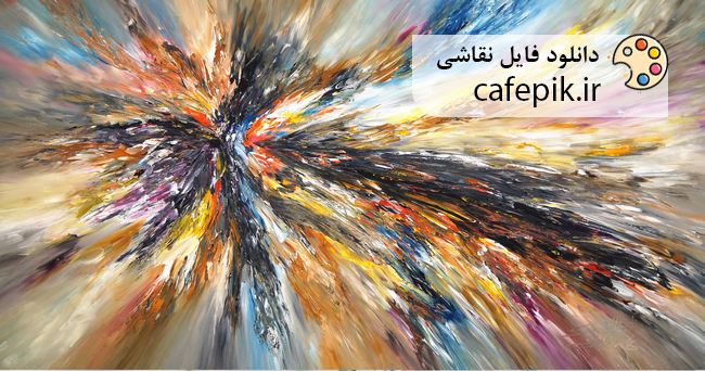 دانلود تابلو نقاشی مدرن شماره 1065
