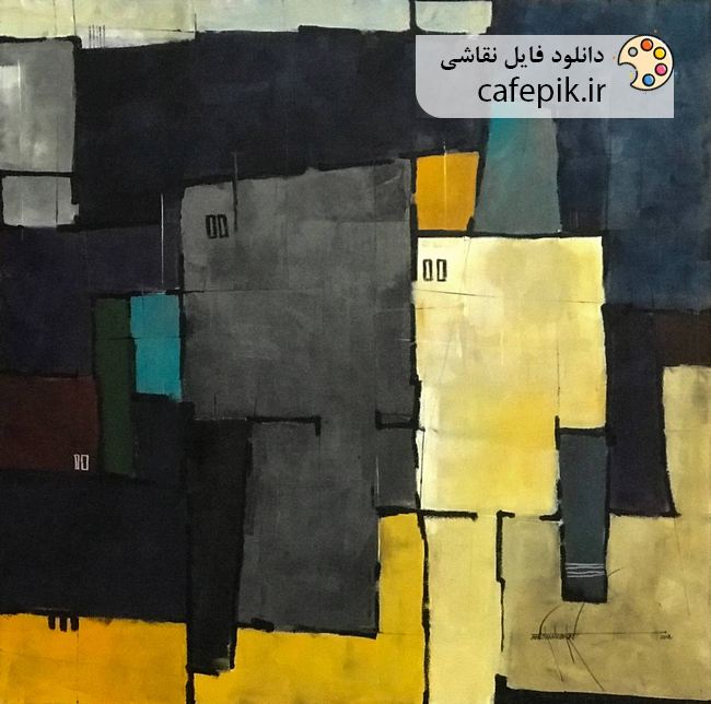 دانلود تابلو نقاشی مدرن شماره 1074