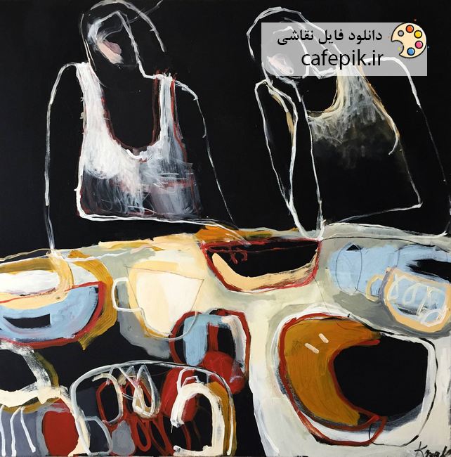 دانلود تابلو نقاشی مدرن شماره 1085