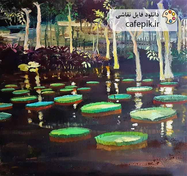 دانلود تابلو نقاشی مدرن شماره 1099