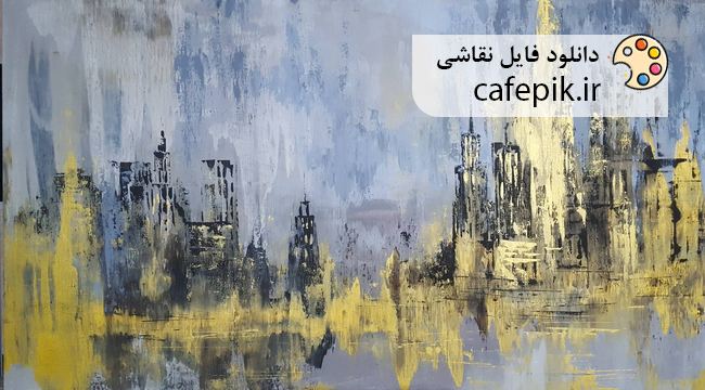 دانلود تابلو نقاشی مدرن شماره 1114