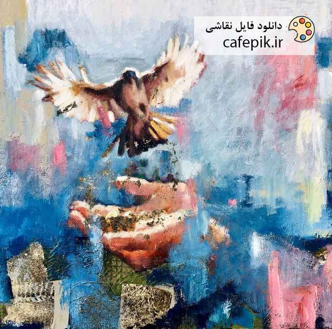 دانلود تابلو نقاشی مدرن شماره 1204