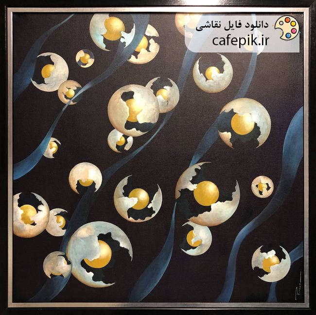 دانلود تابلو نقاشی مدرن شماره 1208
