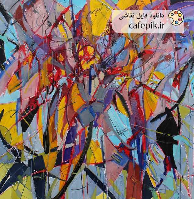 دانلود تابلو نقاشی مدرن شماره 1213