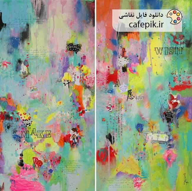 دانلود تابلو نقاشی مدرن شماره 1244