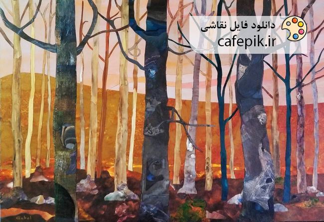دانلود تابلو نقاشی مدرن شماره 1271