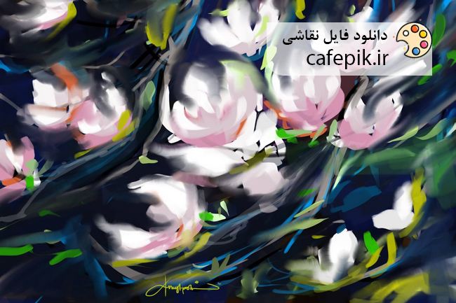 دانلود تابلو نقاشی مدرن شماره 1334