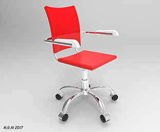 طراحی صندلی دفتری در سالیدورک