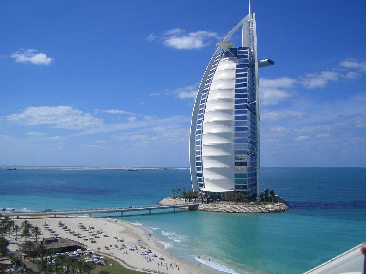 سه بعدی برج العرب دبی
