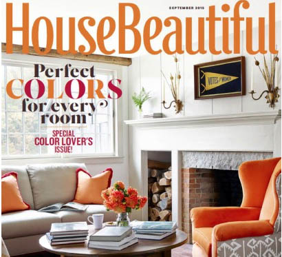 مجله House Beautiful سپتامبر ۲۰۱۵