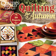 مجله تکه‌دوزی Quilting for Autumn نوامبر ۲۰۱۵