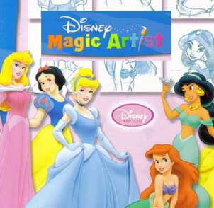 دانلود کتاب آموزش طراحی شخصیت های دیزنی Learn to Draw Disney Princesses