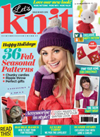مجله بافتنی Let’s Knit نوامبر ۲۰۱۵