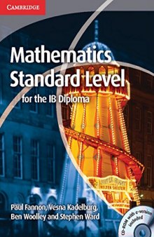 Mathematics for the IB Diploma Standard Level