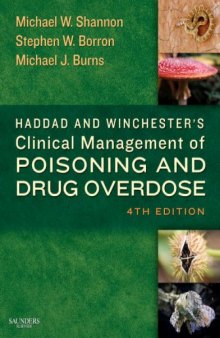 Haddad and Winchesters Clinical Management of Poisoning and Drug Overdose, 4th Edition