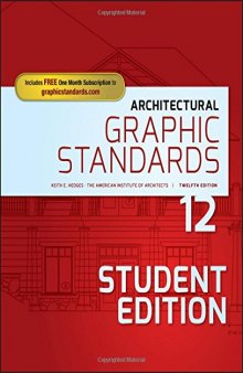 Architectural Graphic Standards, Student Edition