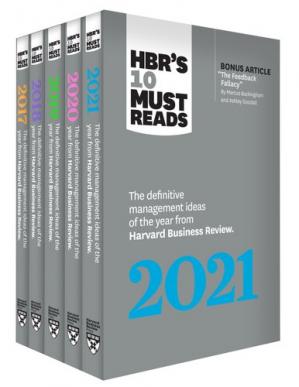 5Years of Must Reads from HBR: 2021 Edition (5 Books)