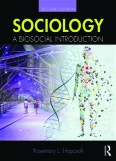 Sociology: A Biosocial Introduction, 2nd Edition