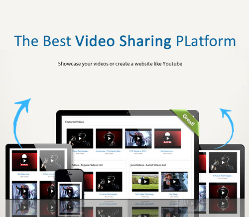 ایجاد سایتی شبیه به آپارات و یوتیوب در جوملا با Joomvideos