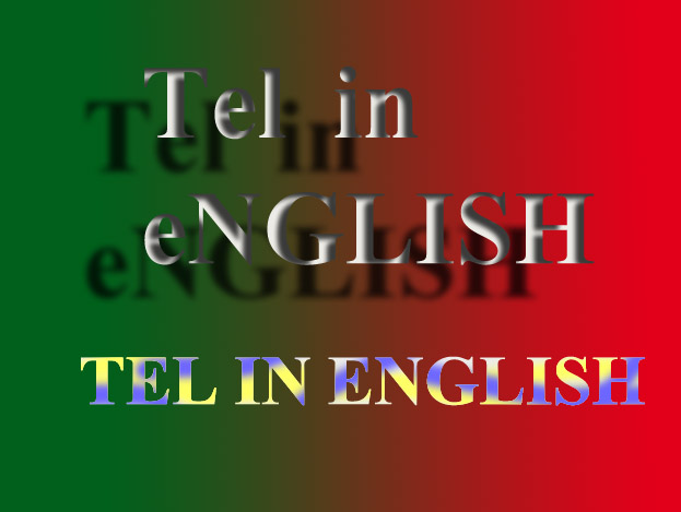 TEL IN ENGLISH