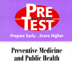 Preventive Medicine and Public Health: PreTest کتاب تست، مرور و خودازمون پزشکی پیشگیری نوشته ی دکتر سیلویا از دانشگاه انگلستان -متن انگلیسی