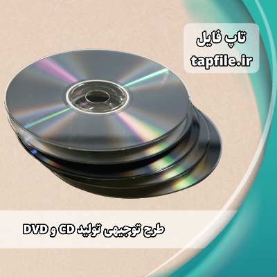 پروژه بیزینس پلن توليد انواع cd و dvd