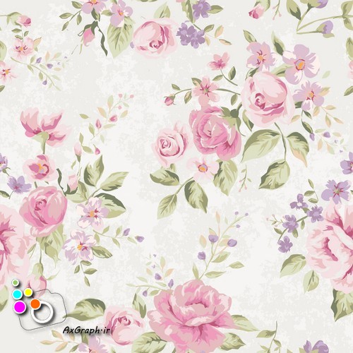 وکتور گل گلی -کد 242