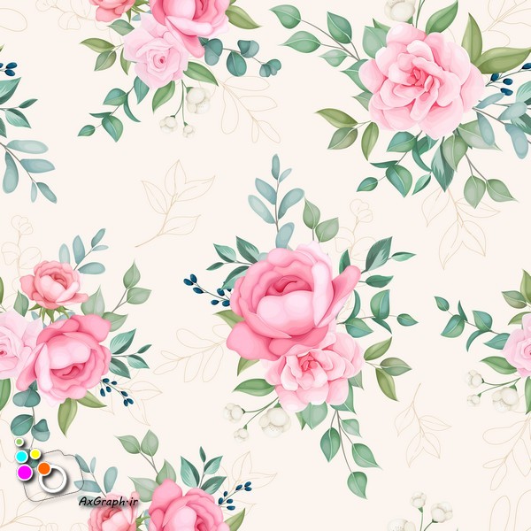 وکتور گل گلیِ رز -کد 279