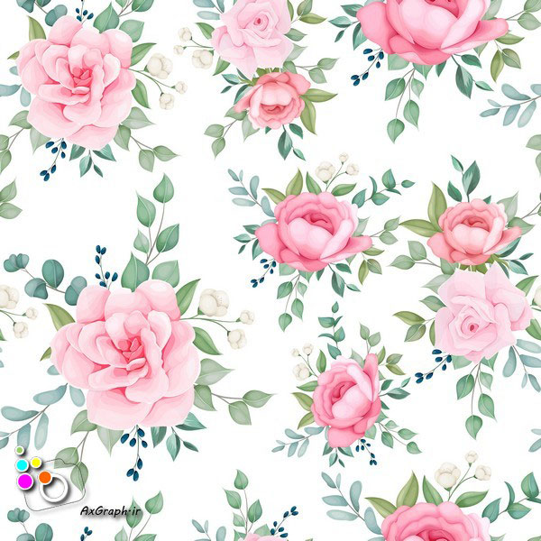 وکتور گل گلیِ رز -کد 285