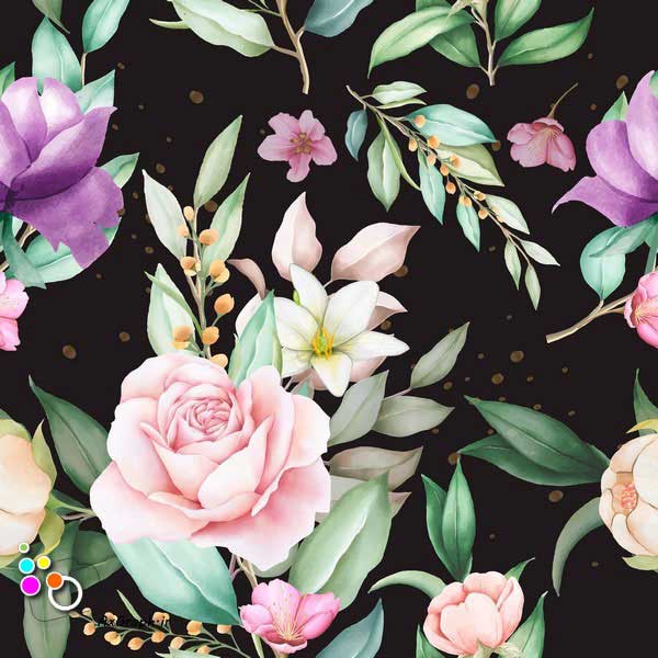 وکتور گل گلی -کد 298