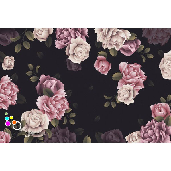 وکتور گل گلی -کد 305