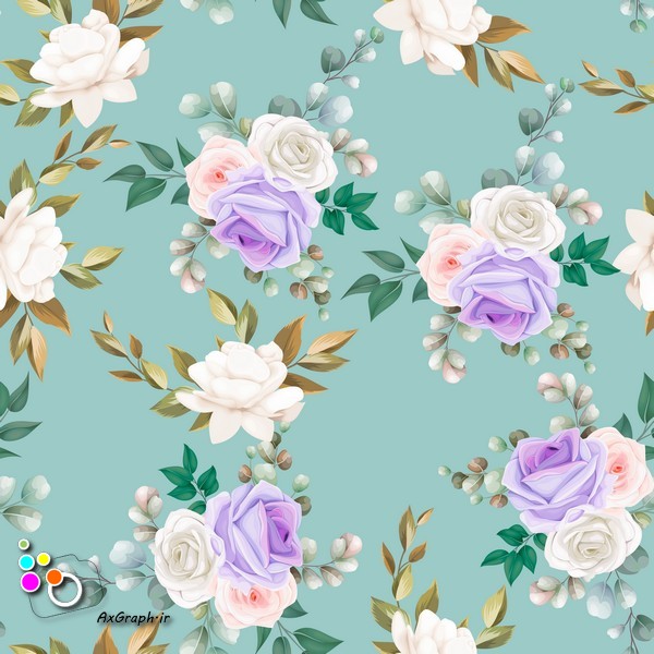 وکتور گل گلی ِ رز -کد 331