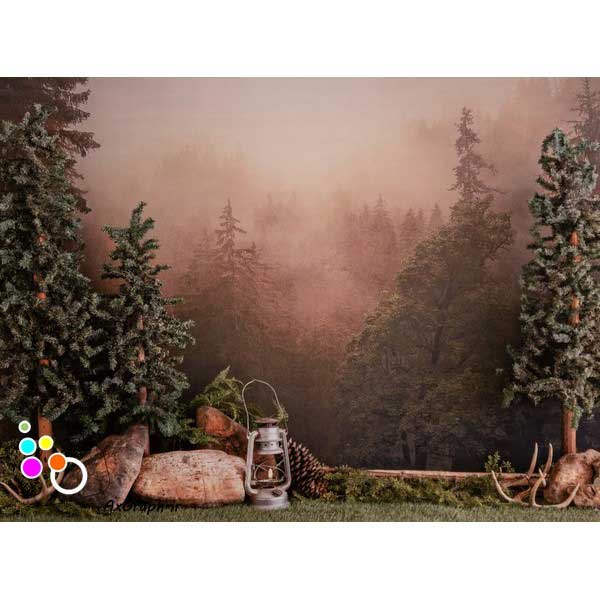 دانلود بک دراپ آتلیه تم جنگل-کد 3012