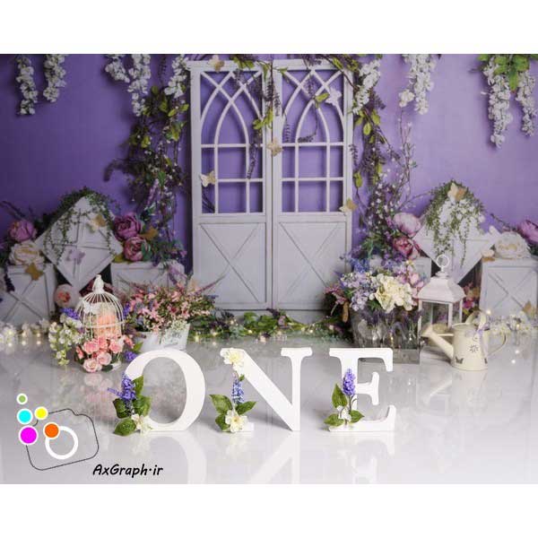 دانلود بک دراپ تولد تم بهار-کد 4539