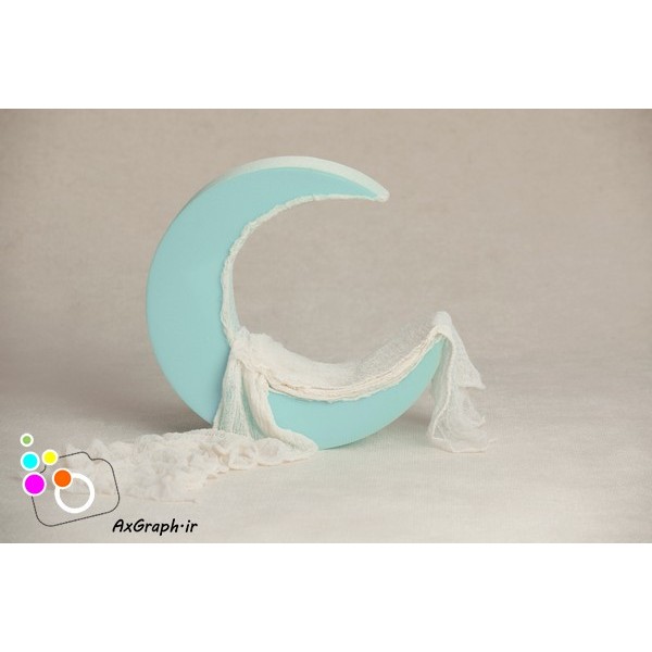 دانلود بک دراپ نوزاد ماه آبی-کد 4651